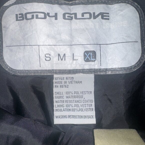 Body Glove Unisex Protect The Core Tan Lined Skiing Snowboarding Pants Sz XL - Picture 13 of 15